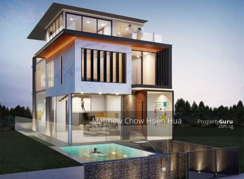 Magnificent 2 storey freehold semi d in Orchard Tanglin Holland Bukit Timah Singapore